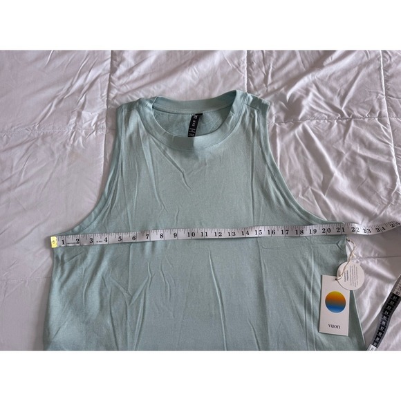 New Vuori Women's Energy Tank Top Spearmint Heather Size XL Light Weight NWT - Picture 5 of 8